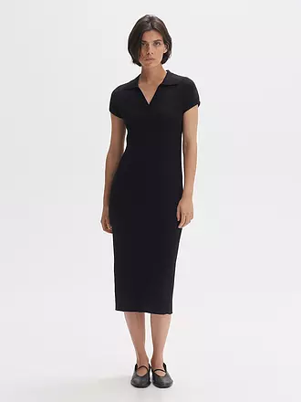 OPUS | Midikleid WAYLA | schwarz
