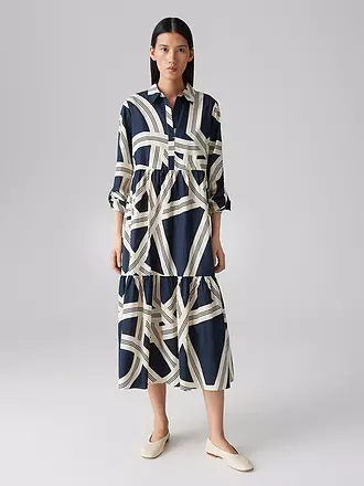 OPUS | Midikleid WERANO LANE | dunkelrot