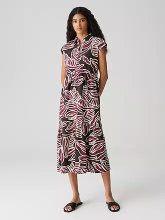 OPUS | Midikleid WERISA | dunkelrot