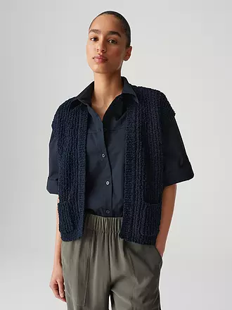 OPUS | Strickjacke DIMOLA | dunkelblau