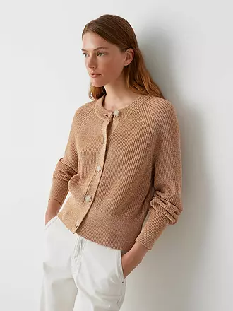 OPUS | Strickjacke DOLPINE | schwarz