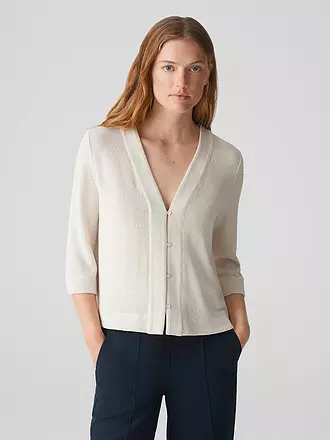 OPUS | Strickjacke SEMIPA | grün