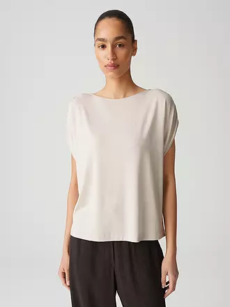 OPUS | T-Shirt SANUELA | beige