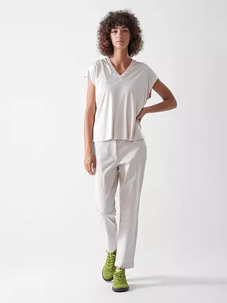 OPUS | T-Shirt SAVILCHEN | beige