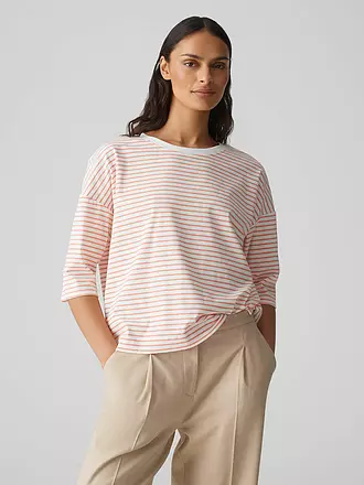 OPUS | T-Shirt SEIFEN PREPPY | dunkelblau