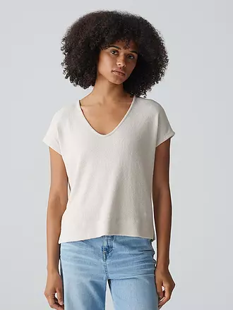 OPUS | T-Shirt SIRUKUS | creme
