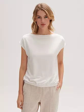 OPUS | T-Shirt SRIPPI | gelb