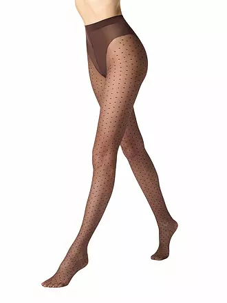 OROBLU | Modestrumpfhose PLUMETIS 30 moka | braun