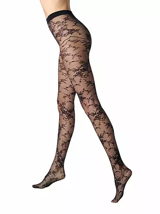 OROBLU | Modestrumpfhose SEDUCTIVE LACE 20 black | schwarz