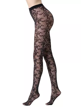 OROBLU | Modestrumpfhose SENSUEL LACE black | beige