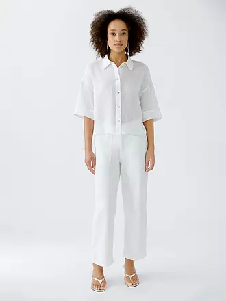 OUÍ | Bluse | weiss