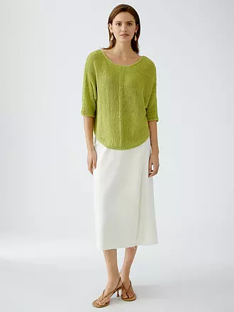 OUÍ | Pullover | hellgrün