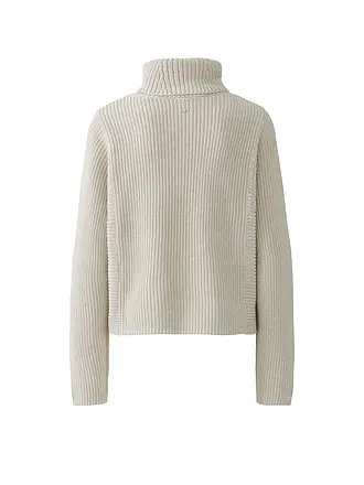 OUÍ | Rollkragenpullover | creme