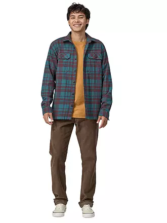 PATAGONIA | Overshirt M'S LONG-SLEEVED OC MIDWEIGHT FJORD | petrol