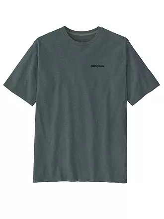 PATAGONIA | T-Shirt M'S P-6 LOGO RESPONSIBILI-TEE | hellgrün