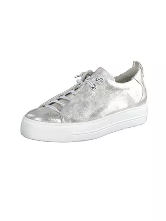 PAUL GREEN | Sneaker | silber