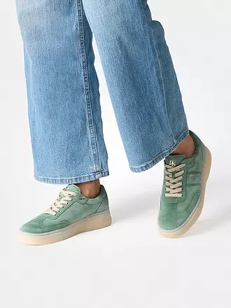 PAUL GREEN | Sneaker | grün