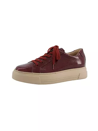 PAUL GREEN | Sneaker | dunkelrot