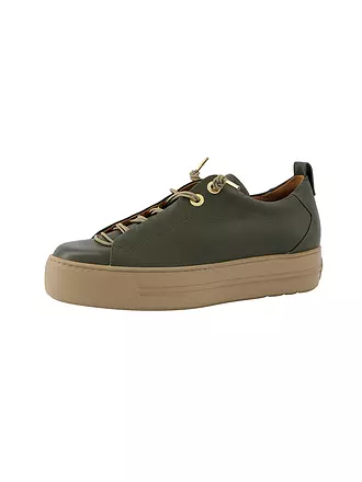 PAUL GREEN | Sneaker | olive