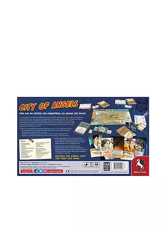 PEGASUS | Brettspiel - City of Angels | keine Farbe