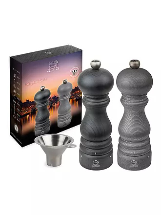 PEUGEOT | Salz- und Pfeffermühlen Set GRAPHIT LIGHT PARIS D+H Graphit | grau