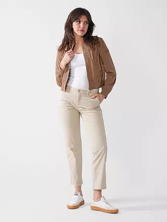 PEUTEREY | Lederjacke CHOISA | beige