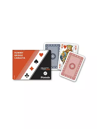 PIATNIK | Standard Bridge Rommy | schwarz