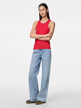 PIECES | Top PCRUKA | hellblau