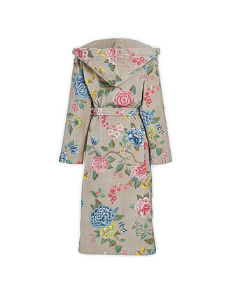 PIP STUDIO | Damen Bademantel Good Evening Weiss | beige