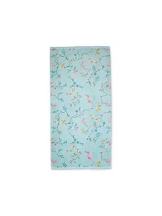 PIP STUDIO | Duschtuch LES FLEURS 70x140cm Khaki | hellblau