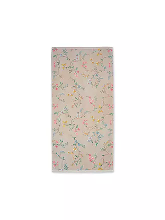 PIP STUDIO | Duschtuch LES FLEURS 70x140cm Khaki | hellblau