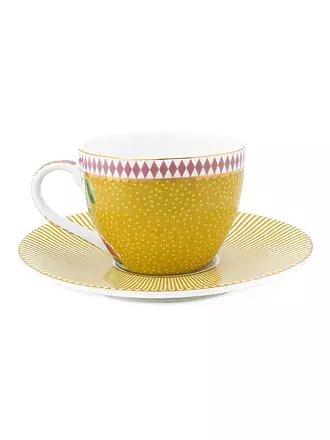 PIP STUDIO | Espressotasse mit Untertasse LA MAJORELLE 120ml Gelb | gelb