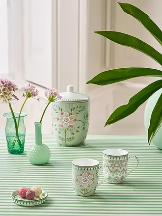 PIP STUDIO | Henkelbecher 2er Set Small LILY & LOTUS 145ml Light Green | lila