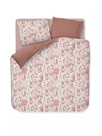PIP STUDIO | Perkal Bettwäsche CASA DI PIP 2x 70x90cm/200x200cm Offwhite | beige