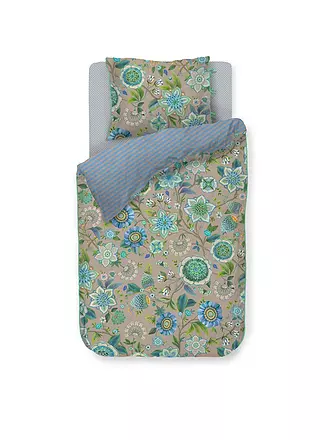 PIP STUDIO | Perkal Bettwäsche VIVA LA VIDA 70x90cm / 140x200cm Blue | blau