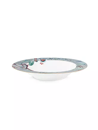 PIP STUDIO | Suppenteller 21,5cm FLOWER FESTIVAL Light Blue | beere