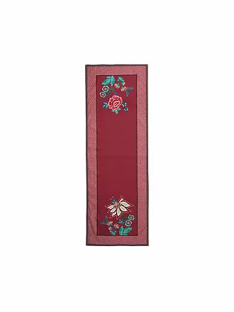 PIP STUDIO | Tischläufer 50x150cm FLOWER FESTIVAL dark pink | hellblau