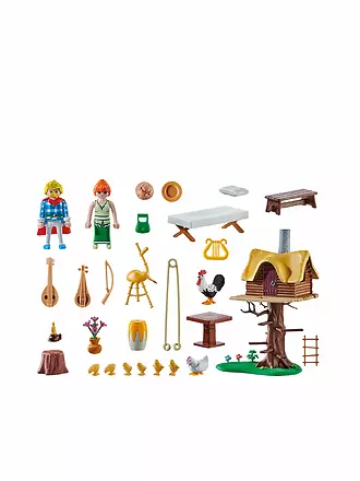 PLAYMOBIL | Asterix: Troubadix mit Baumhaus 71016 | keine Farbe