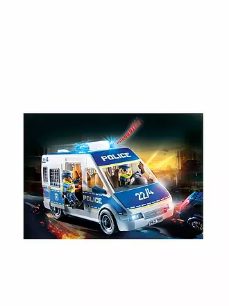 PLAYMOBIL | Polizei-Mannschaftswagen mit Licht und Sound 70899 | keine Farbe