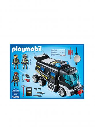 PLAYMOBIL | SEK Truck mit Licht und Sound 9360 | keine Farbe