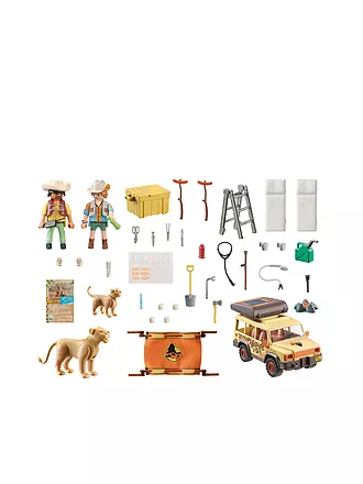PLAYMOBIL | WILTOPIA - Mit dem Geländewagen bei den Löwen 71293 | keine Farbe