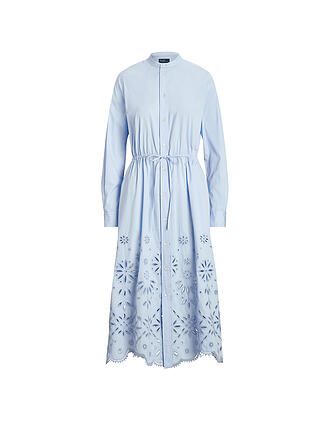 POLO RALPH LAUREN | Hemdblusenkleid JESSICA | hellblau