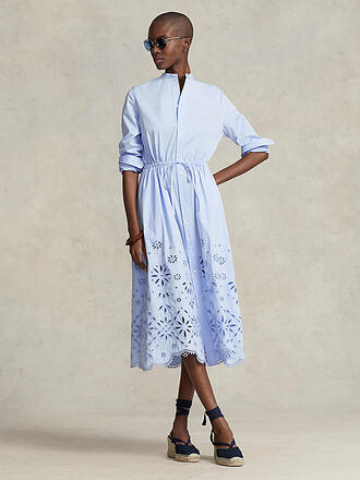 POLO RALPH LAUREN | Hemdblusenkleid JESSICA | hellblau