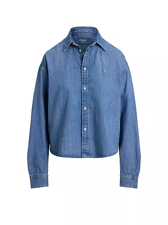 POLO RALPH LAUREN | Jeansbluse | blau