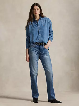 POLO RALPH LAUREN | Jeansbluse | blau