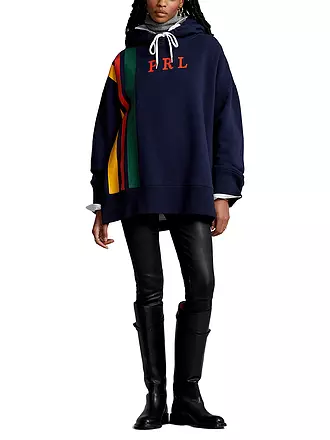 POLO RALPH LAUREN | Kapuzensweater - Hoodie Oversized Fit | dunkelblau