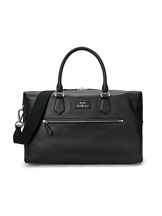POLO RALPH LAUREN | Ledertasche - Weekender | schwarz