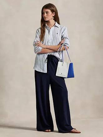 POLO RALPH LAUREN | Leinenbluse | blau