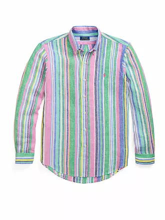 POLO RALPH LAUREN | Leinenhemd Custom Fit | bunt