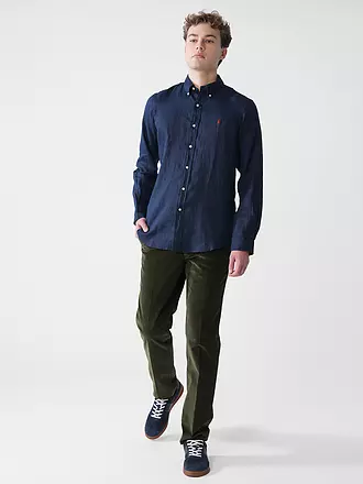 POLO RALPH LAUREN | Leinenhemd Custom Fit | hellblau
